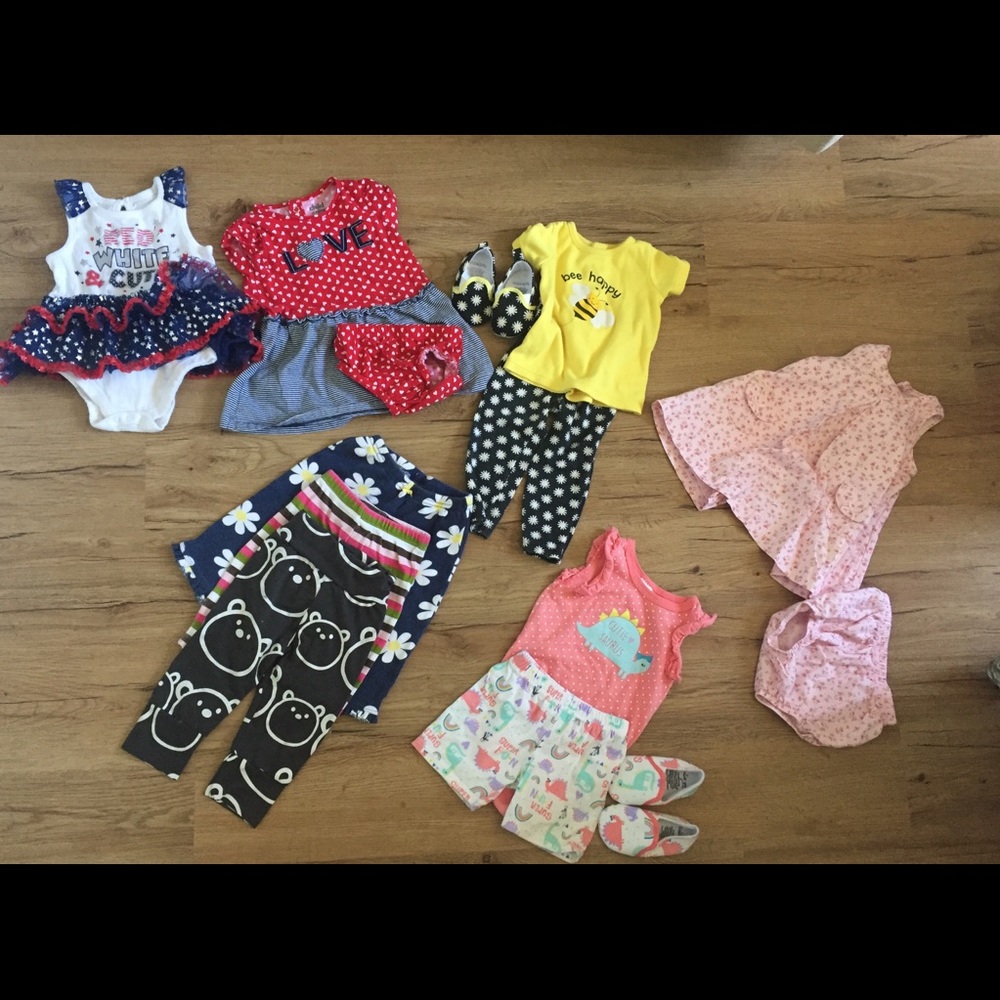 6-9 month baby girl bundle